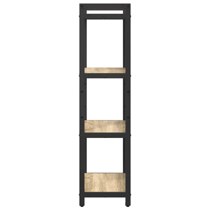 Bücherregal 60 x 30 x 120 cm Holzwerkstoff Sonoma-Eiche