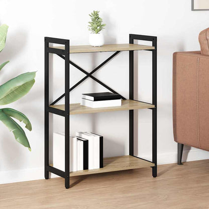Bücherregal 60 x 30 x 85 cm Holzwerkstoff Sonoma-Eiche