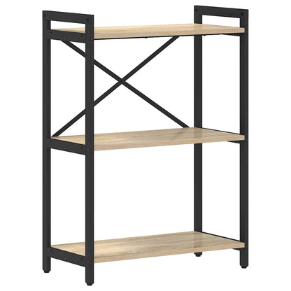Bücherregal 60 x 30 x 85 cm Holzwerkstoff Sonoma-Eiche