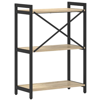 Bücherregal 60 x 30 x 85 cm Holzwerkstoff Sonoma-Eiche