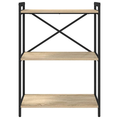 Bücherregal 60 x 30 x 85 cm Holzwerkstoff Sonoma-Eiche