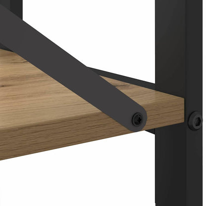 Bücherregal 60 x 30 x 85 cm Holzwerkstoff Artisan-Eiche