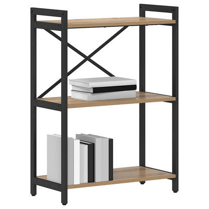 Bücherregal 60 x 30 x 85 cm Holzwerkstoff Artisan-Eiche