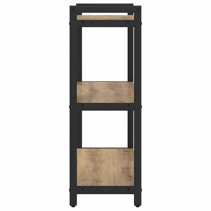 Bücherregal 60 x 30 x 85 cm Holzwerkstoff Artisan-Eiche