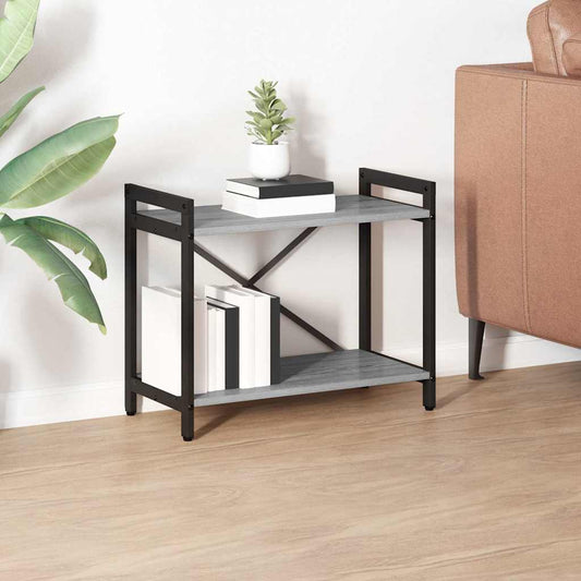 Bücherregal Grau Sonoma 60 x 30 x 48,5 cm Holzwerkstoff