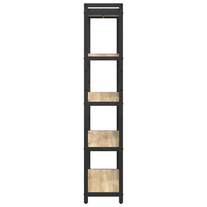 Bücherregal 80 x 30 x 155 cm Holzwerkstoff Sonoma-Eiche
