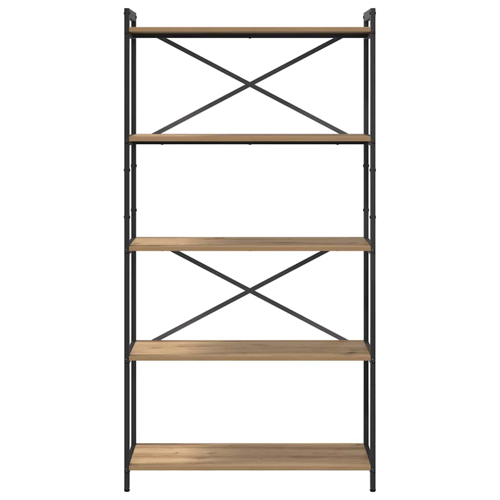 Bücherregal Artisan-Eiche 80 x 30 x 153 cm Holzwerkstoff