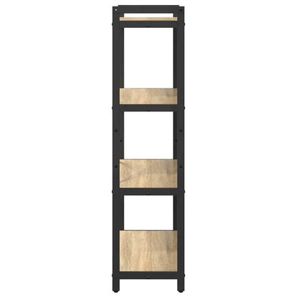 Bücherregal 80 x 30 x 120 cm Holzwerkstoff Sonoma-Eiche