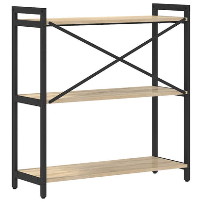 Bücherregal 80 x 30 x 85 cm Holzwerkstoff Sonoma-Eiche