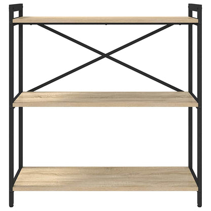 Bücherregal 80 x 30 x 85 cm Holzwerkstoff Sonoma-Eiche