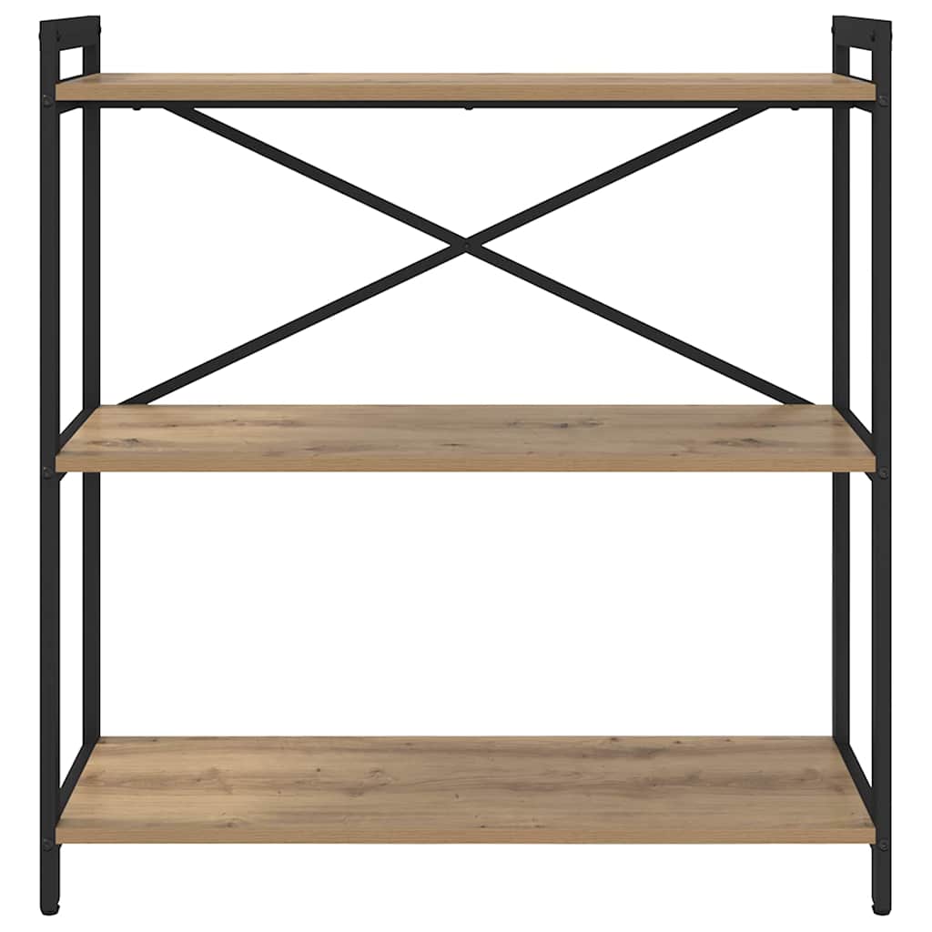 Bücherregal Artisan-Eiche 80 x 30 x 83 cm Holzwerkstoff