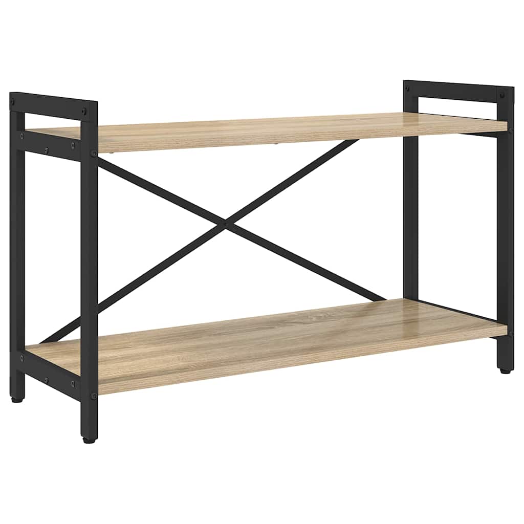 Bücherregal Sonoma-Eiche 80 x 30 x 48,5 cm Holzwerkstoff