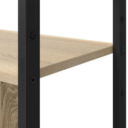 Bücherregal 80 x 30 x 155,5 cm Holzwerkstoff Sonoma-Eiche