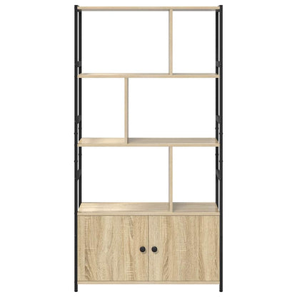Bücherregal 80 x 30 x 155,5 cm Holzwerkstoff Sonoma-Eiche
