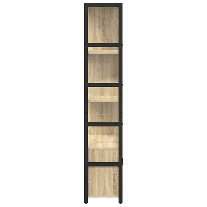 Bücherregal 80 x 30 x 155,5 cm Holzwerkstoff Sonoma-Eiche