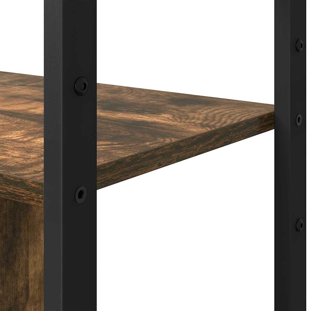 Bücherregal 80 x 30 x 155,5 cm Holzwerkstoff Geräucherte Eiche
