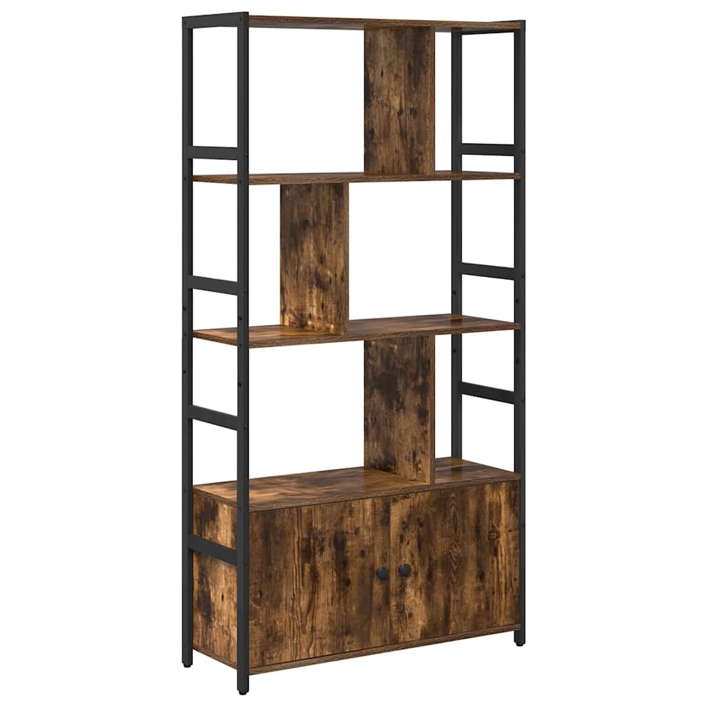 Bücherregal 80 x 30 x 155,5 cm Holzwerkstoff Geräucherte Eiche