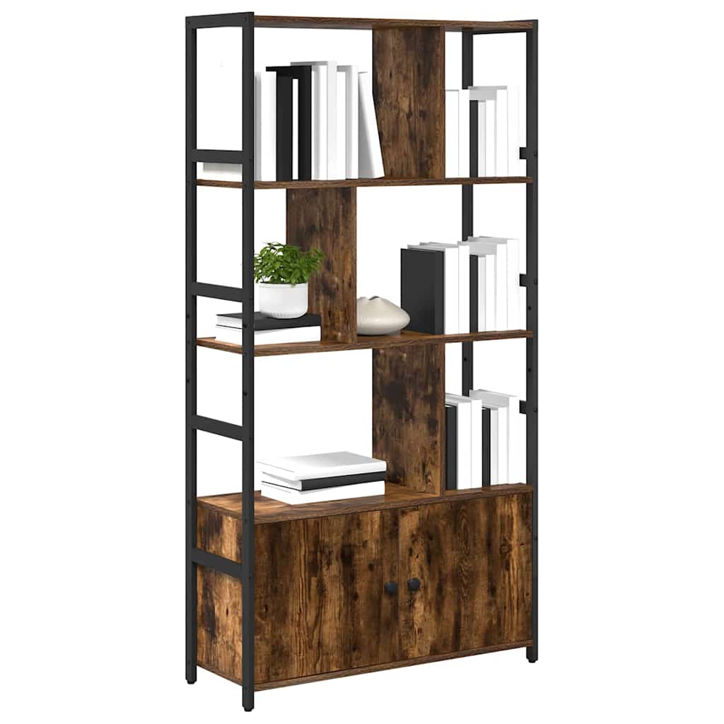 Bücherregal 80 x 30 x 155,5 cm Holzwerkstoff Geräucherte Eiche