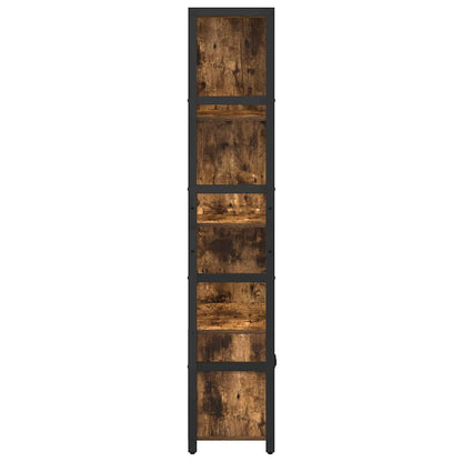 Bücherregal 80 x 30 x 155,5 cm Holzwerkstoff Geräucherte Eiche