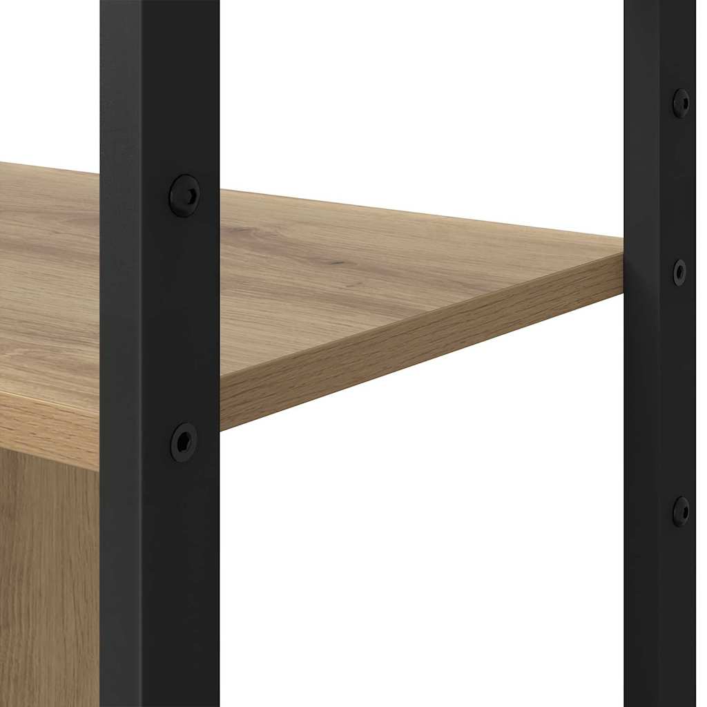 Bücherregal 80 x 30 x 155,5 cm Holzwerkstoff Artisan-Eiche