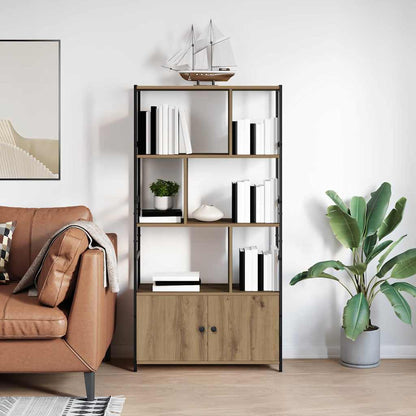 Bücherregal 80 x 30 x 155,5 cm Holzwerkstoff Artisan-Eiche