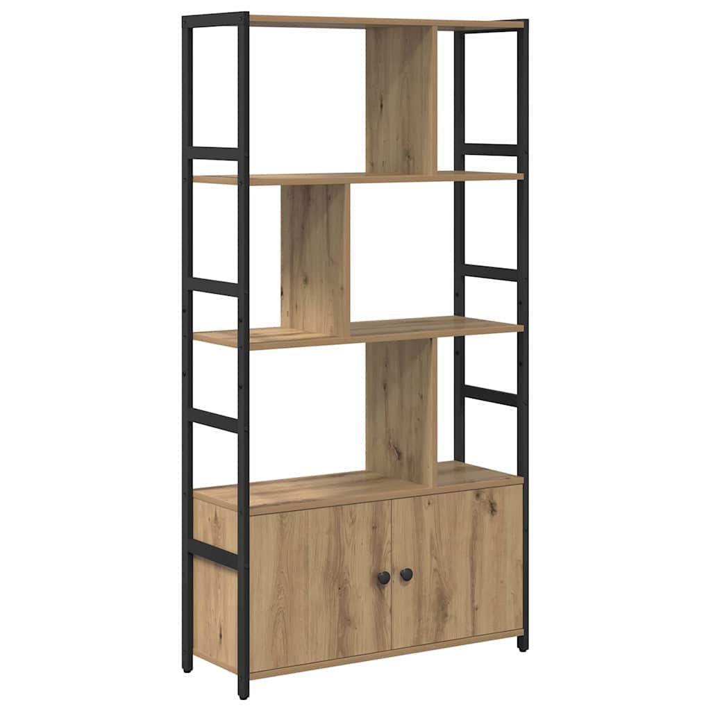 Bücherregal 80 x 30 x 155,5 cm Holzwerkstoff Artisan-Eiche