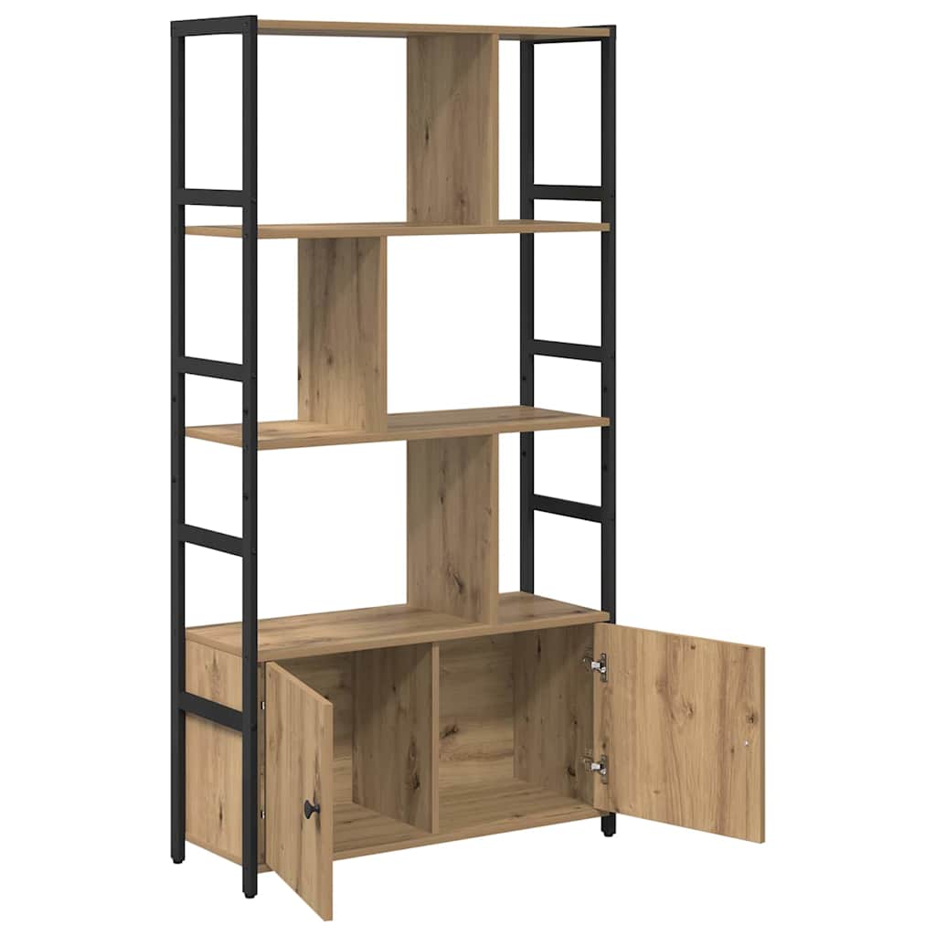 Bücherregal 80 x 30 x 155,5 cm Holzwerkstoff Artisan-Eiche