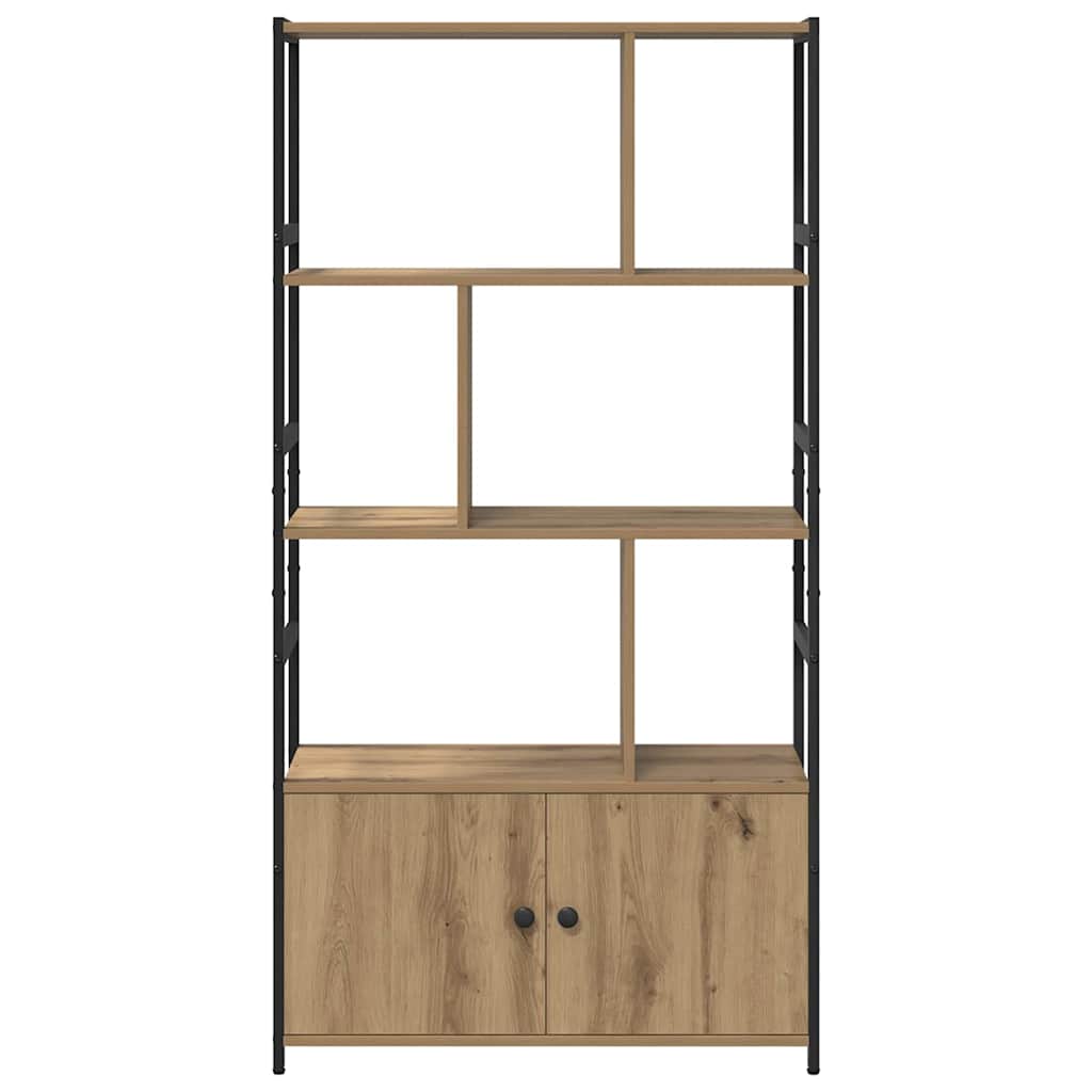 Bücherregal 80 x 30 x 155,5 cm Holzwerkstoff Artisan-Eiche