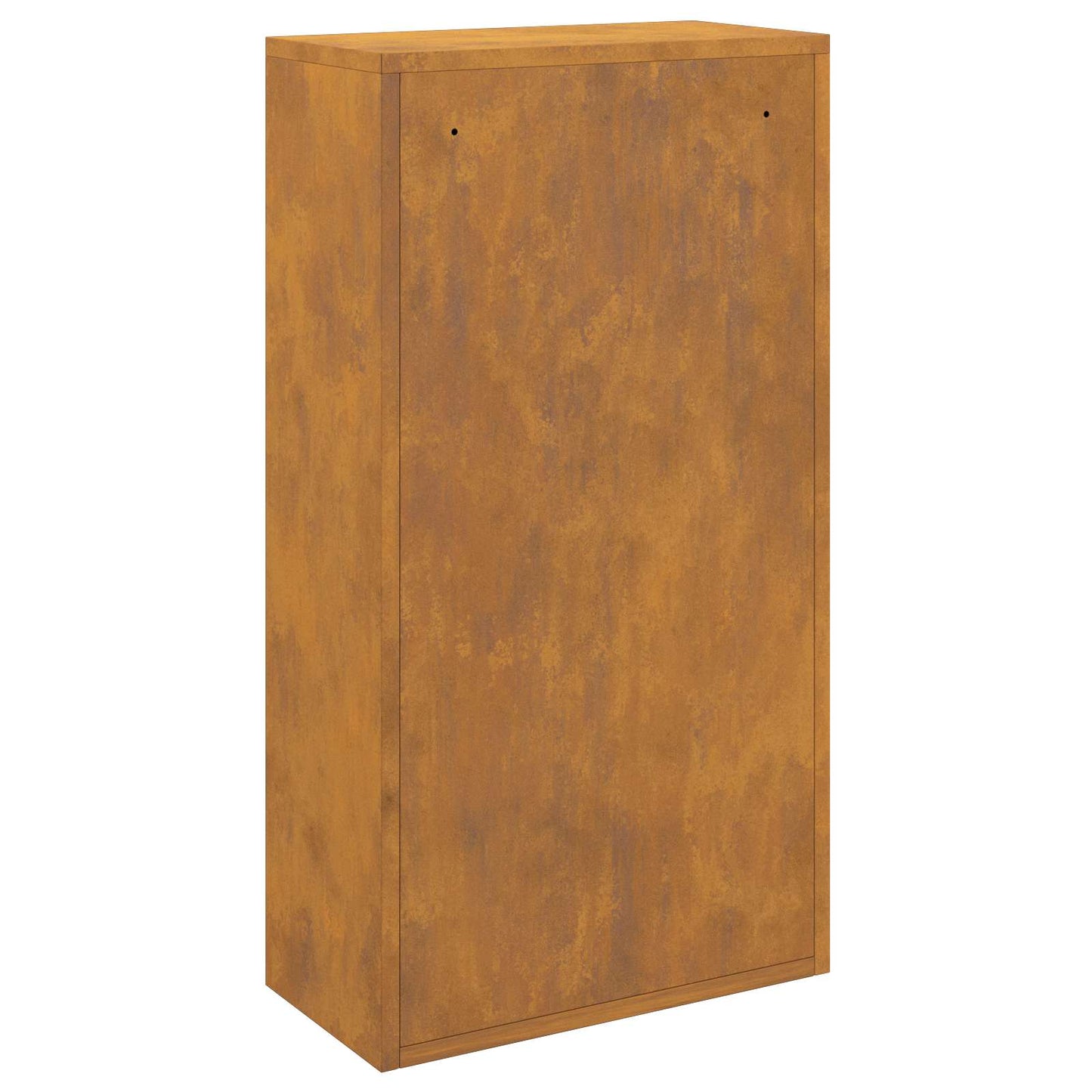 Paketdrop-Box mit Tür Rostig 44 x 22 x 82 cm Wetterfeststahl
