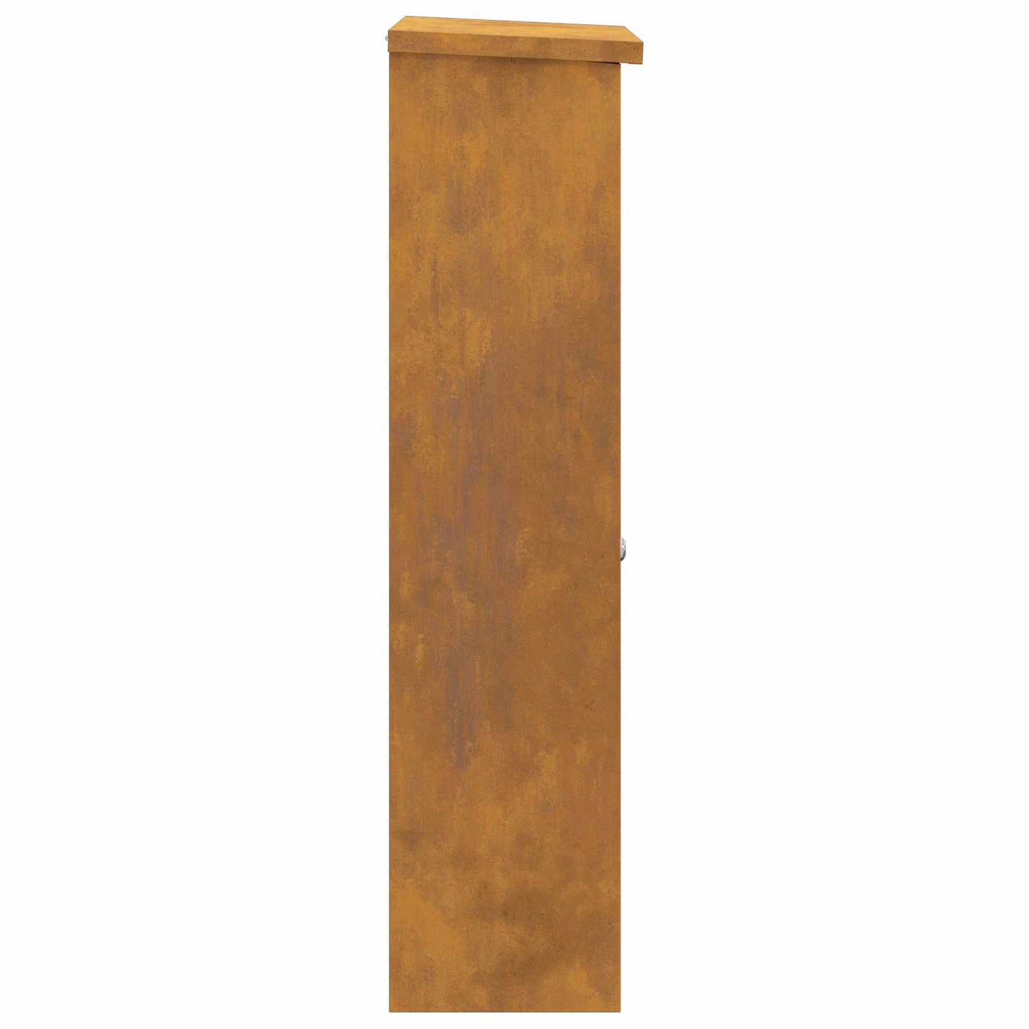 Paketdrop-Box Rostig 44,5 x 29 x 110,5 cm Wetterfeststahl