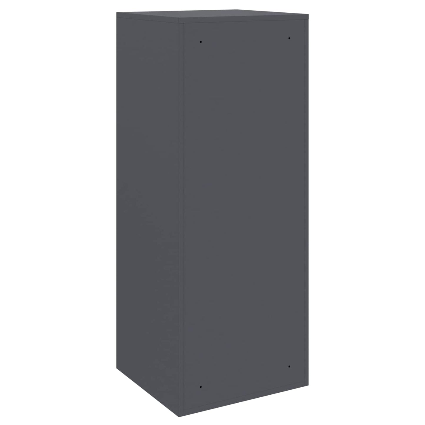 Paketdrop-Box mit Speicher Anthrazit 41 x 38 x 103 cm Stahl