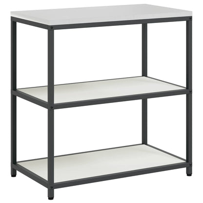 Küchenregal HATTEM Weiß 90 x 50 x 92 cm Stahl