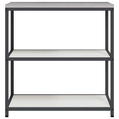 Küchenregal HATTEM Weiß 90 x 50 x 92 cm Stahl