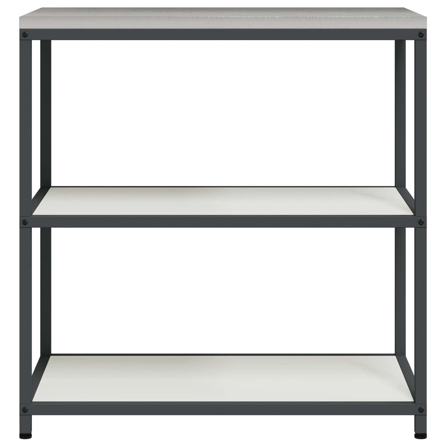 Küchenregal HATTEM Weiß 90 x 50 x 92 cm Stahl