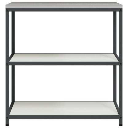 Küchenregal HATTEM Weiß 90 x 50 x 92 cm Stahl