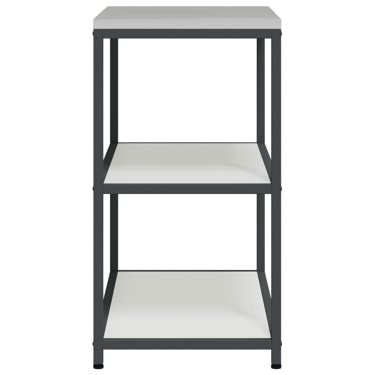 Küchenregal HATTEM Weiß 90 x 50 x 92 cm Stahl