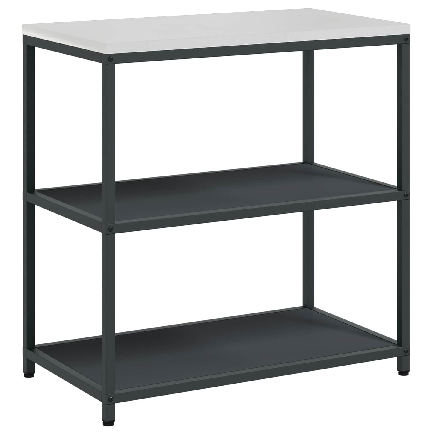 Küchenregal HATTEM Anthrazit 90 x 50 x 92 cm Stahl