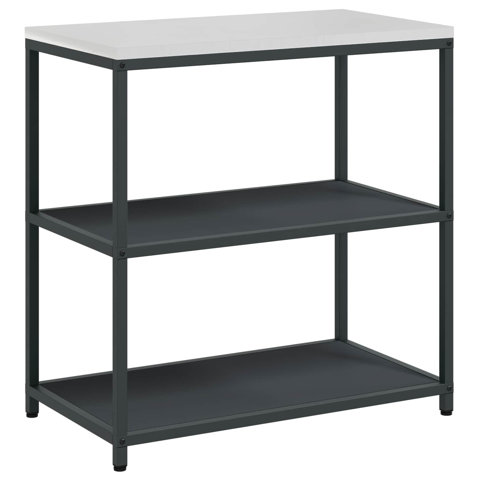 Küchenregal HATTEM Anthrazit 90 x 50 x 92 cm Stahl