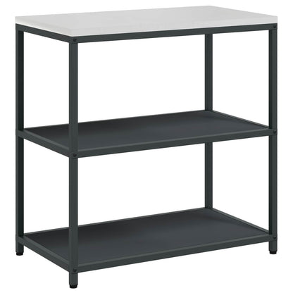Küchenregal HATTEM Anthrazit 90 x 50 x 92 cm Stahl