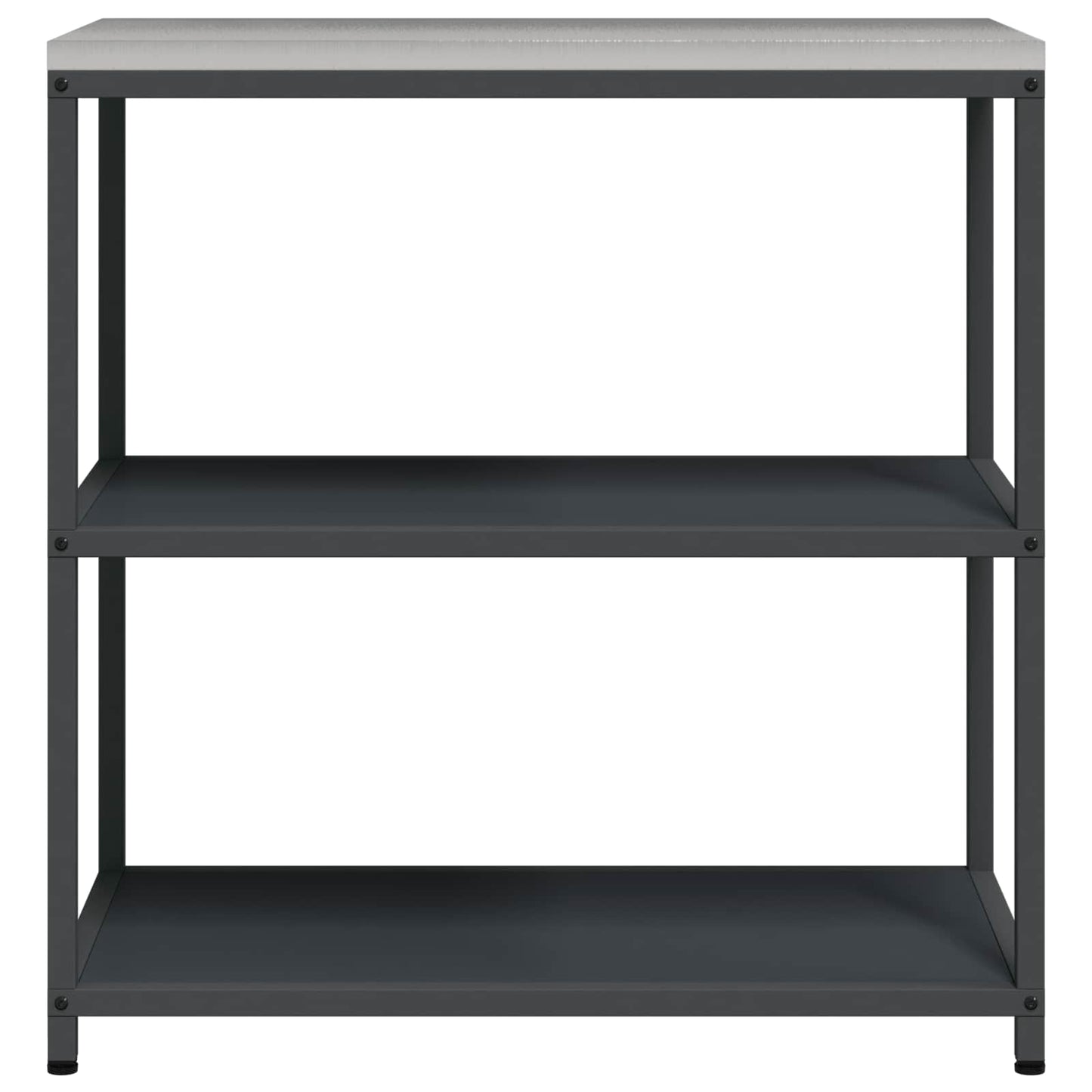 Küchenregal HATTEM Anthrazit 90 x 50 x 92 cm Stahl