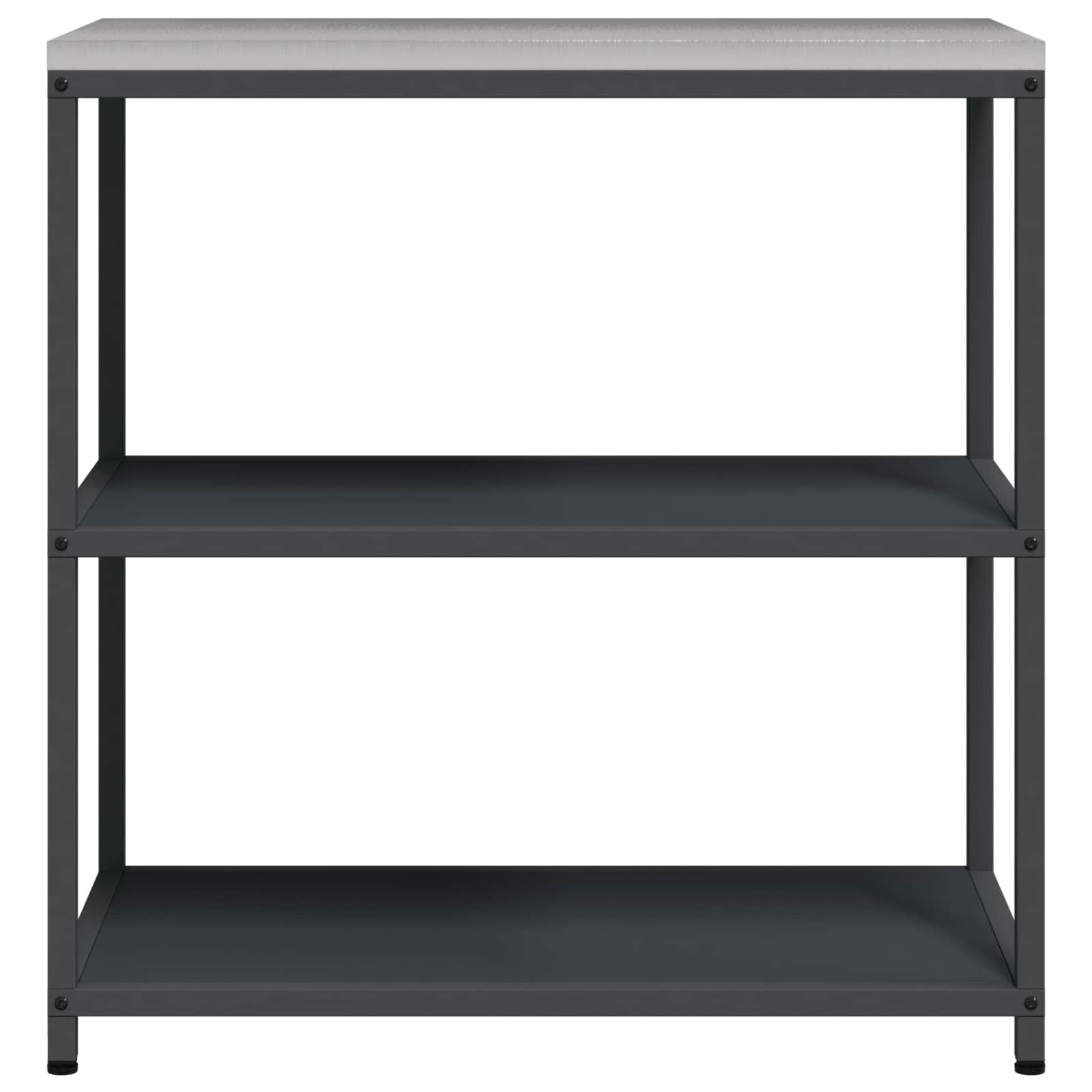 Küchenregal HATTEM Anthrazit 90 x 50 x 92 cm Stahl