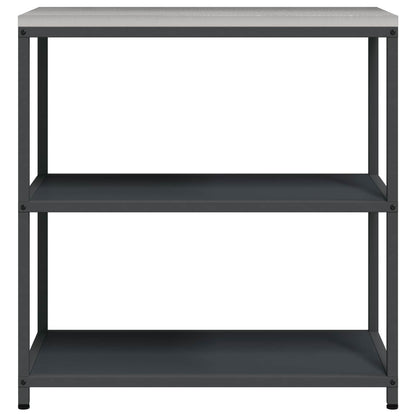 Küchenregal HATTEM Anthrazit 90 x 50 x 92 cm Stahl