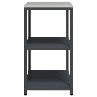 Küchenregal HATTEM Anthrazit 90 x 50 x 92 cm Stahl