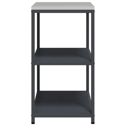Küchenregal HATTEM Anthrazit 90 x 50 x 92 cm Stahl