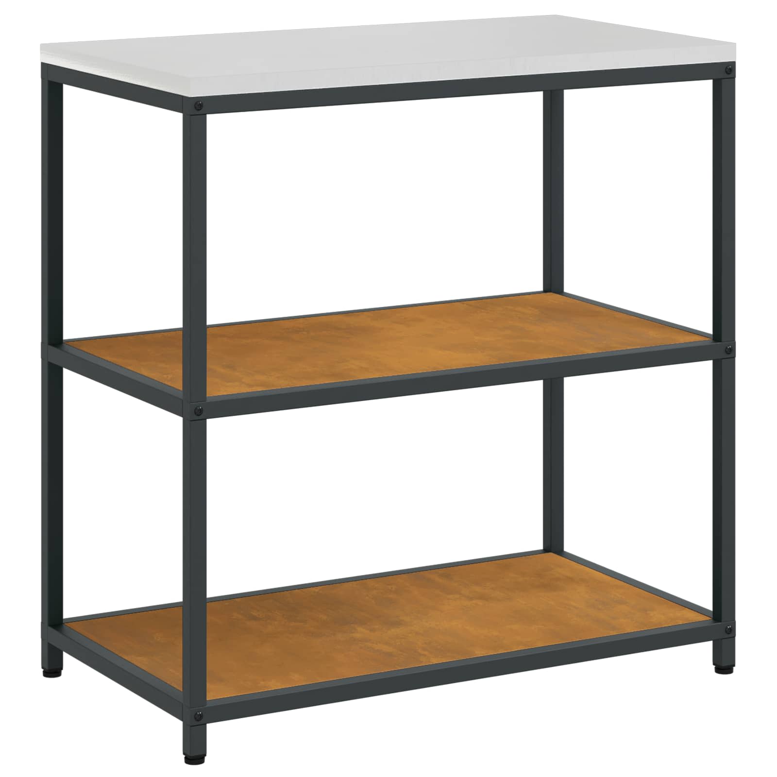 Küchenregal HATTEM Rostig 90 x 50 x 92 cm Stahl