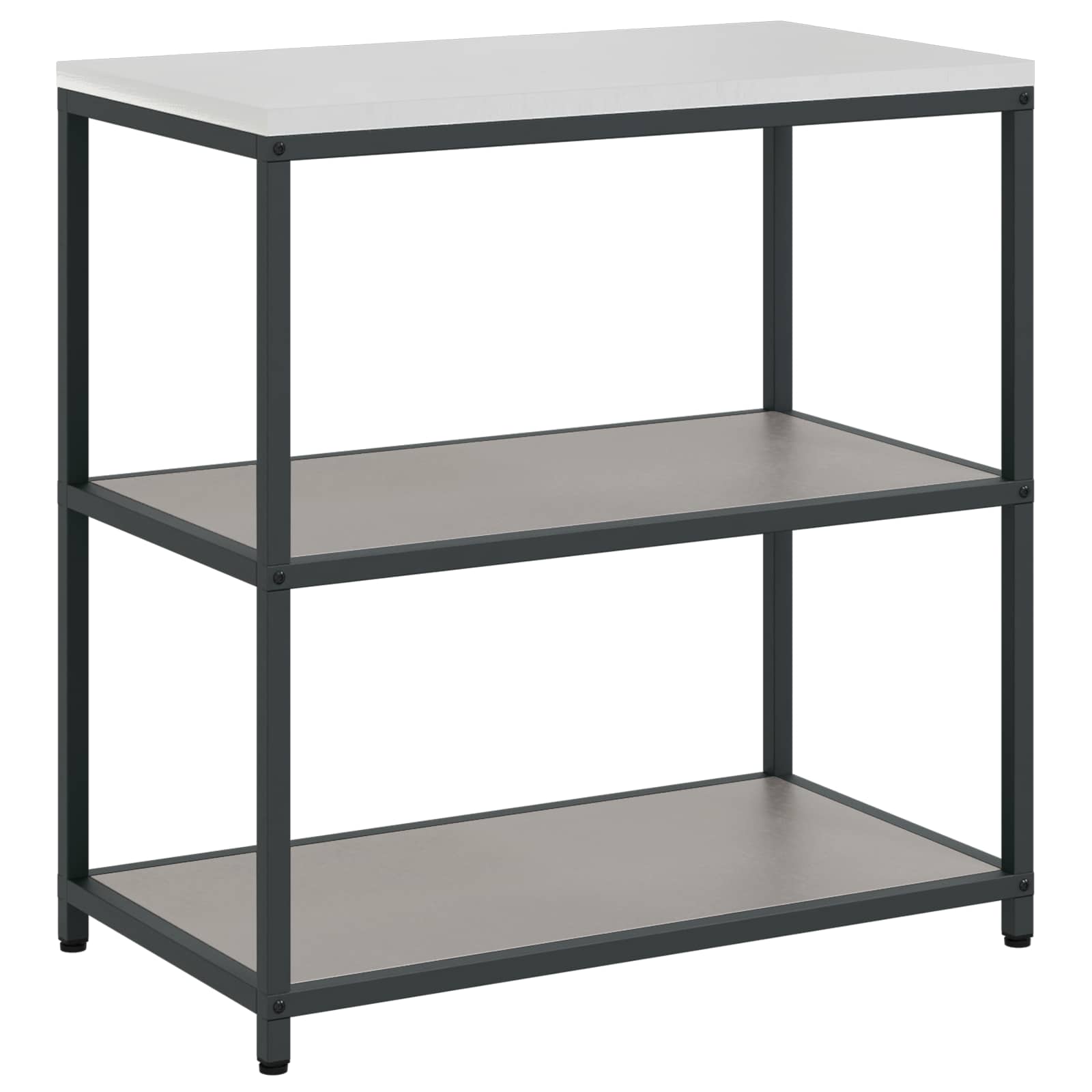 Küchenregal HATTEM Rostig 90 x 50 x 92 cm Stahl