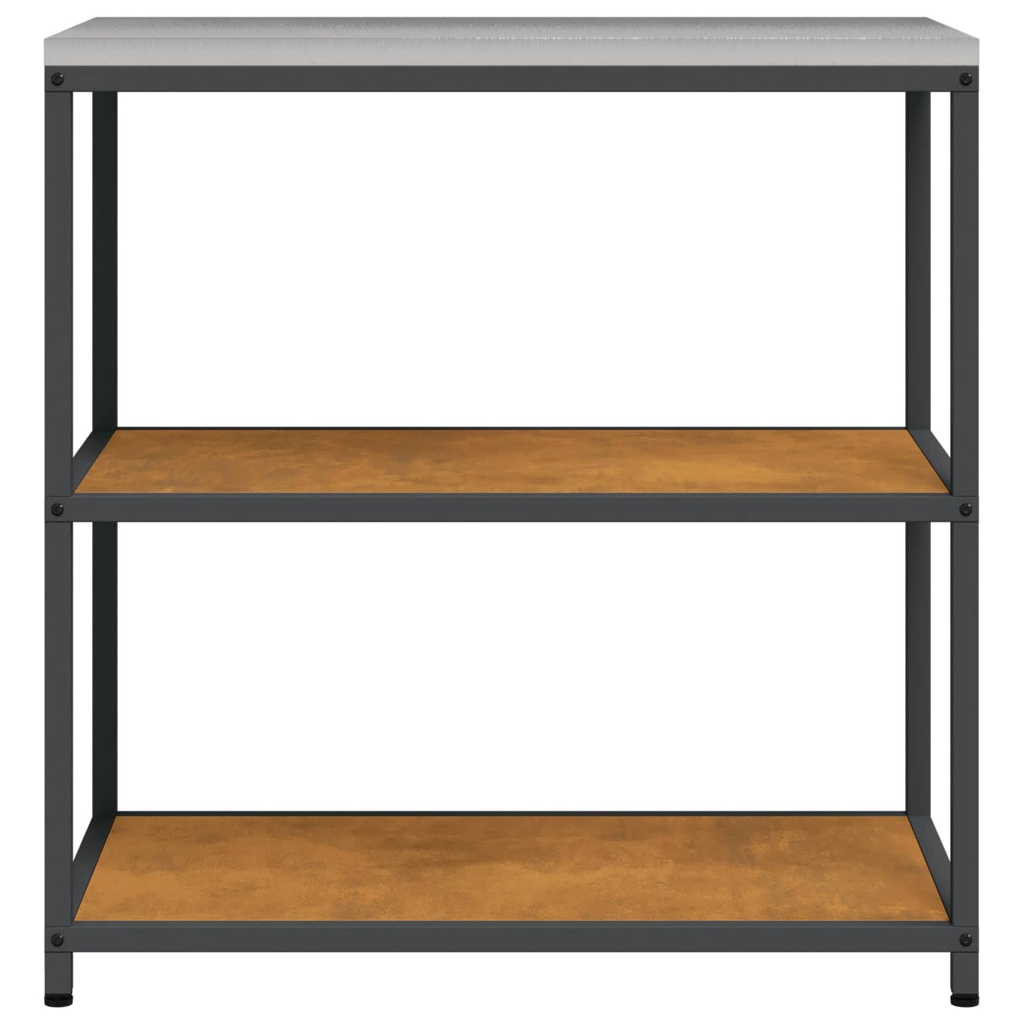 Küchenregal HATTEM Rostig 90 x 50 x 92 cm Stahl