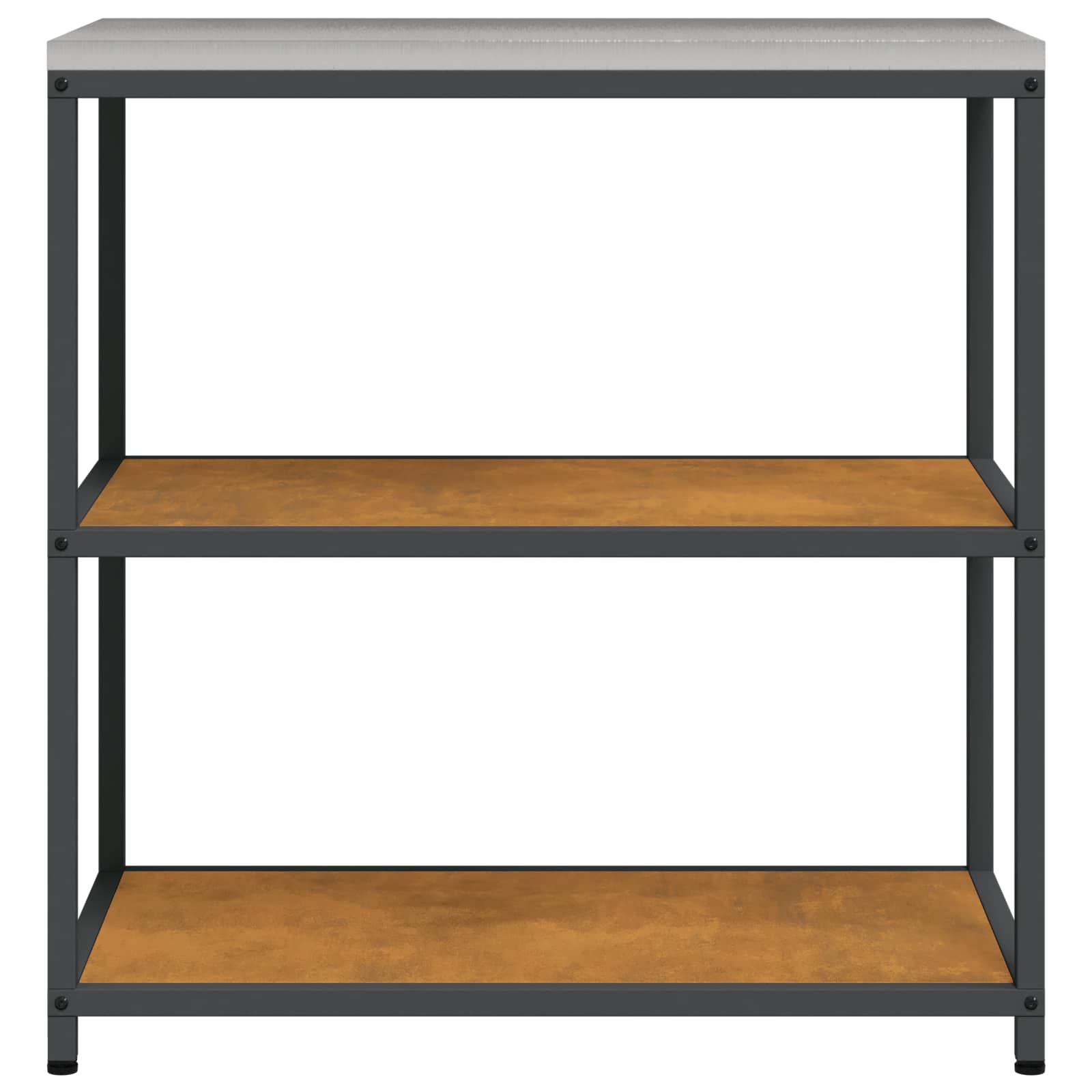 Küchenregal HATTEM Rostig 90 x 50 x 92 cm Stahl