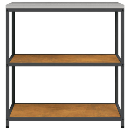 Küchenregal HATTEM Rostig 90 x 50 x 92 cm Stahl