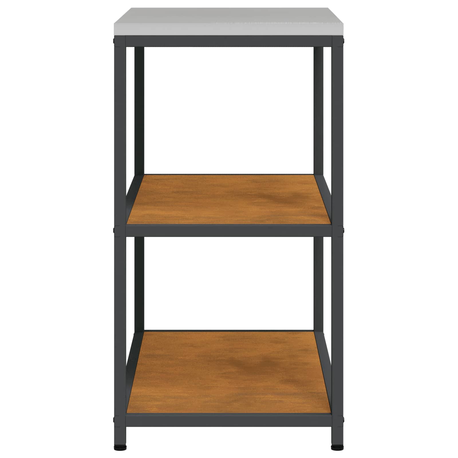 Küchenregal HATTEM Rostig 90 x 50 x 92 cm Stahl